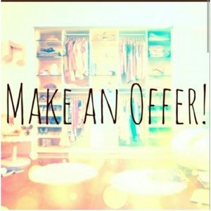 Offers welcome ❕ ❗️ ❕